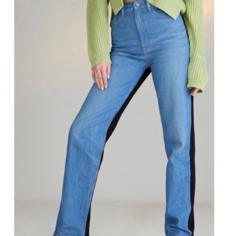 NWT two-toned Pac Sun jeans, 90's boyfriend denim jeans